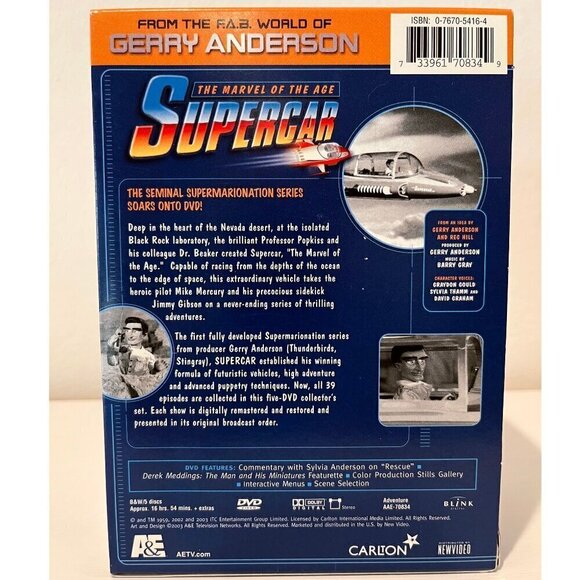 Supercar TV Series DVD Set - Picture 3 of 3